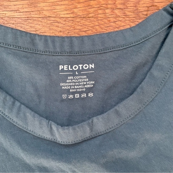 Peloton Tank Top Ride Sweat Love Blue White Pink Red Women’s L - Picture 3 of 5